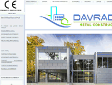 Tablet Screenshot of davrados-cnc.net